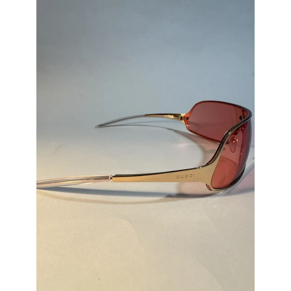 Gucci GG 1661/S 000EW Sunglasses Gold / Pink Vintage